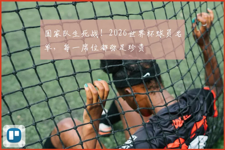 国家队生死战！2026世界杯球员名单，每一席位都弥足珍贵